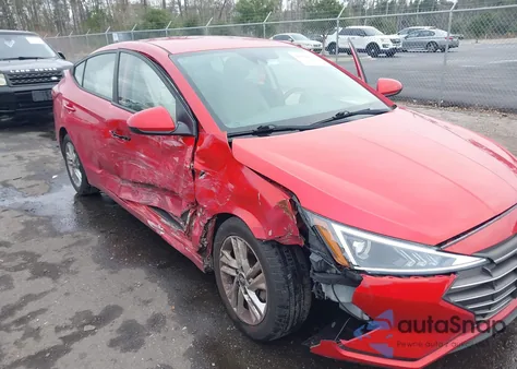 2020 Hyundai Elantra Sel from USA, damaged, VIN 5NPD84LFXLH630469